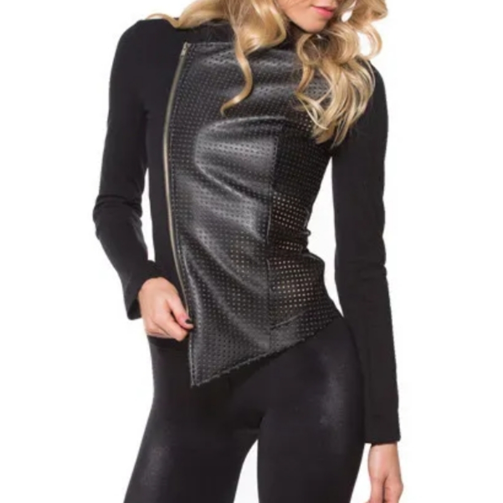 Blackmilk Rockstar Zip Jacket small BNWT